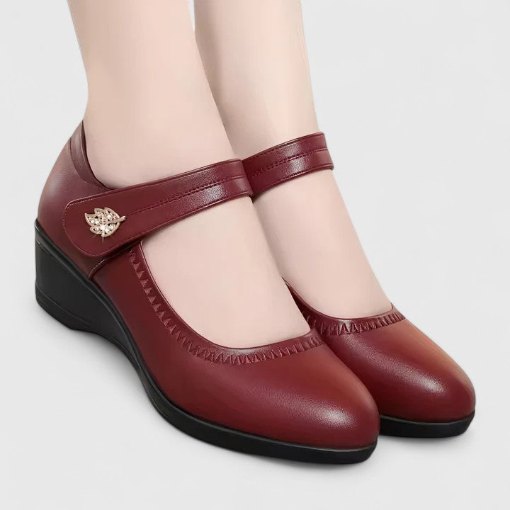 Katherine | Comfort Wedge Mary Janes