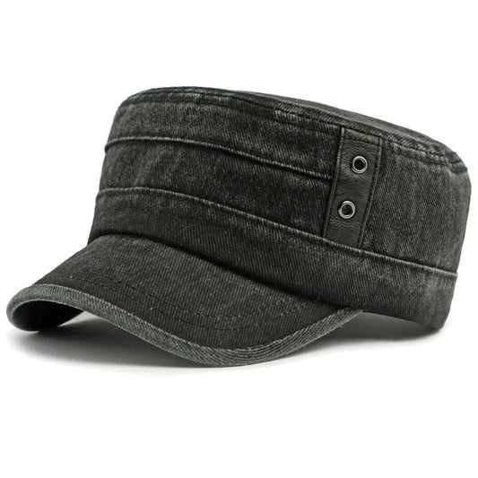 Dalton | Heritage Denim Hat - Black