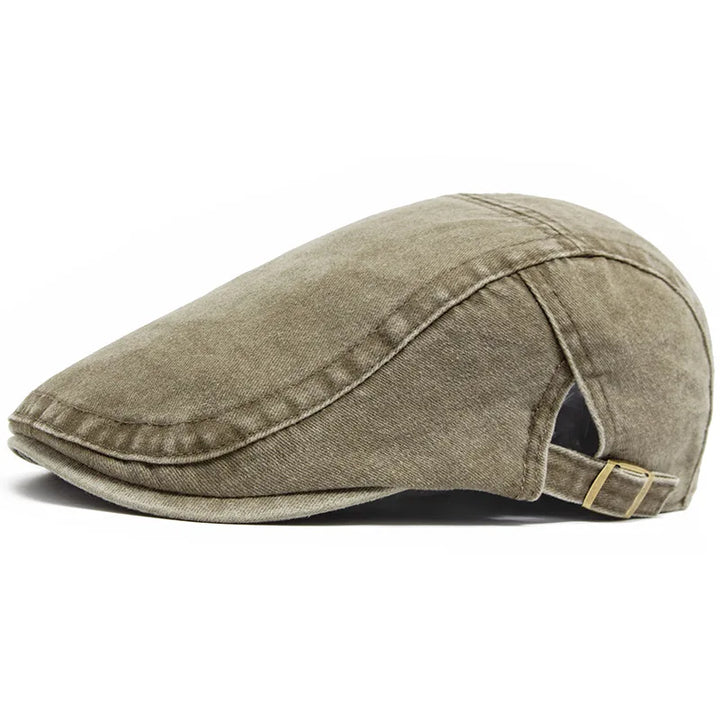 Winston Classic Cotton Beret - Olive