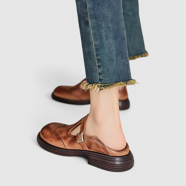 Marie | Classic Oxford Mary Janes