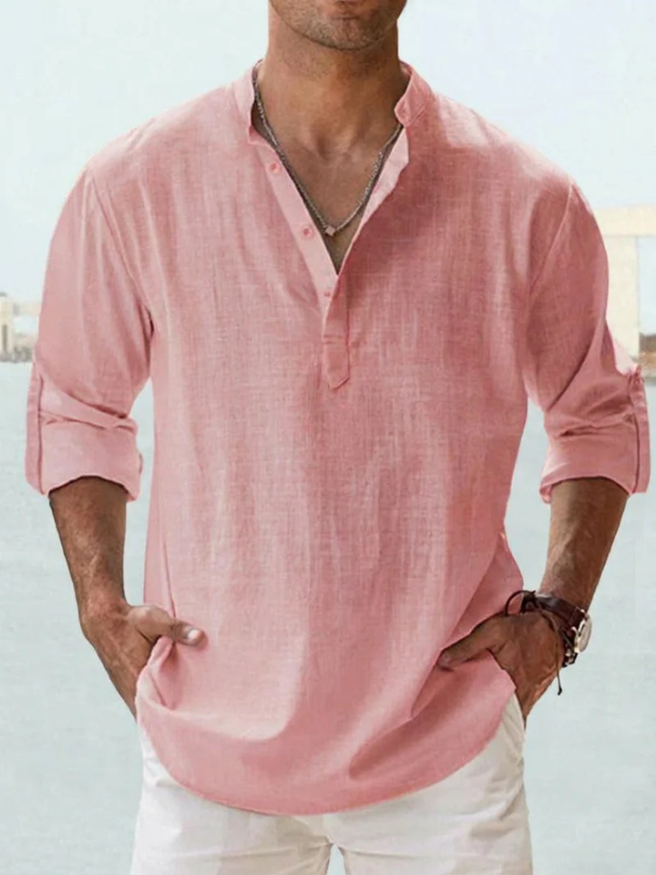 Elio Breathable Linen Shirt