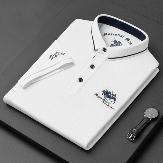Pietro Luxury Polo Shirt - White