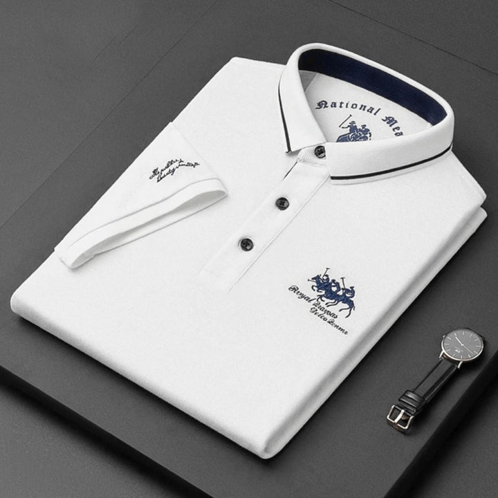Pietro Luxury Polo Shirt - White
