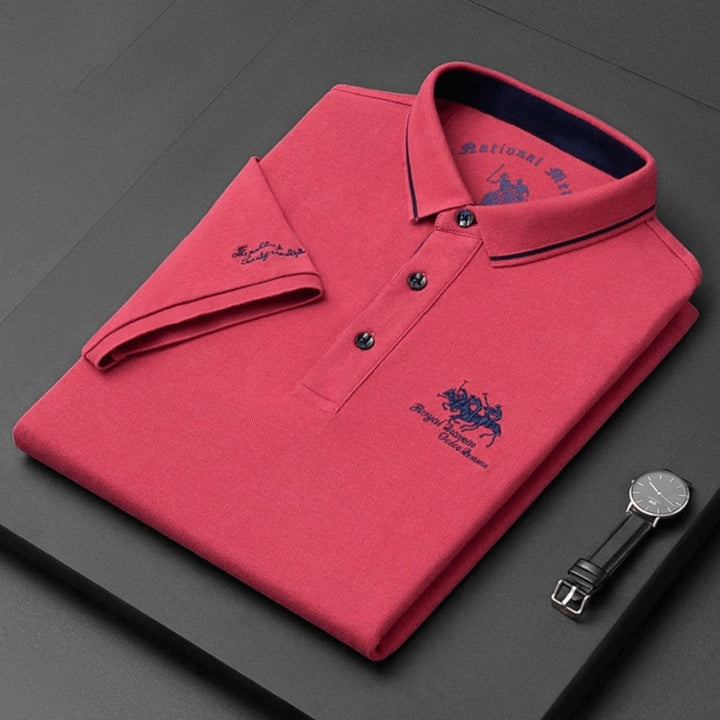 Pietro Luxury Polo Shirt - Red