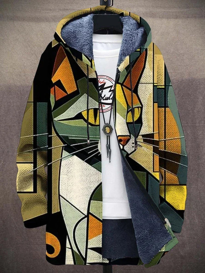 Anna | Artistic Print Coat