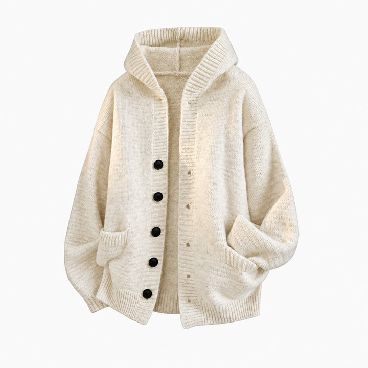 Edmund | Hooded V-Neck Cardigan