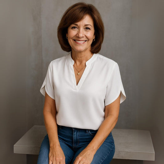 Elora™ | Relaxed V-Neck Top