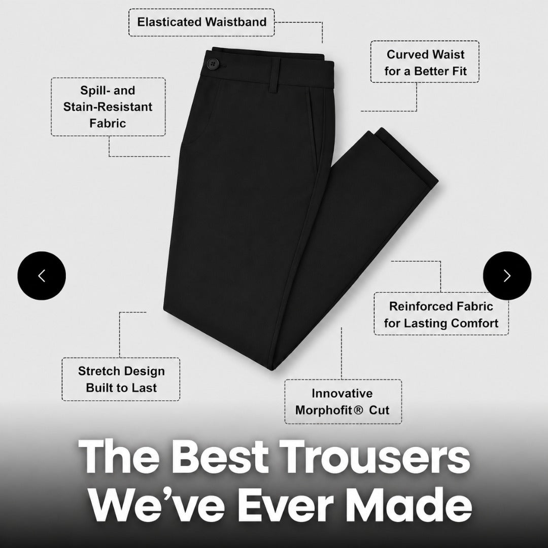 Jack | Stretch Tailored Trousers