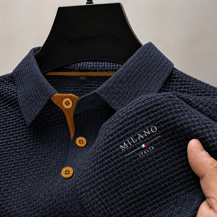 Raymond | Textured Polo Shirt