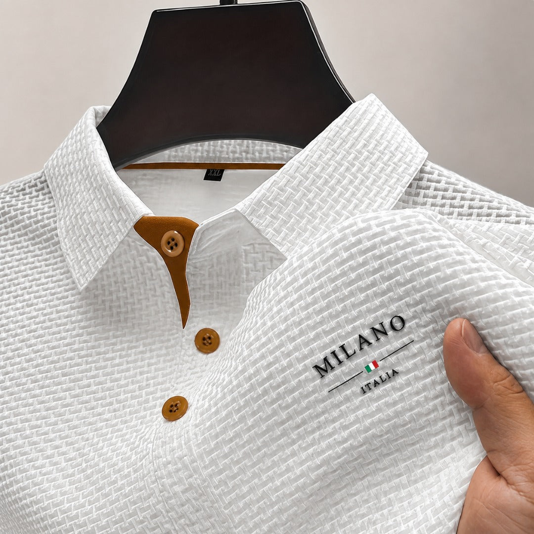Raymond | Textured Polo Shirt
