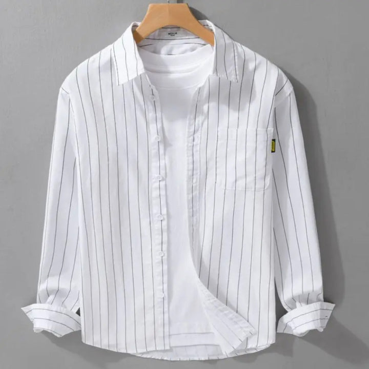Charlie | Striped Button-Front Shirt