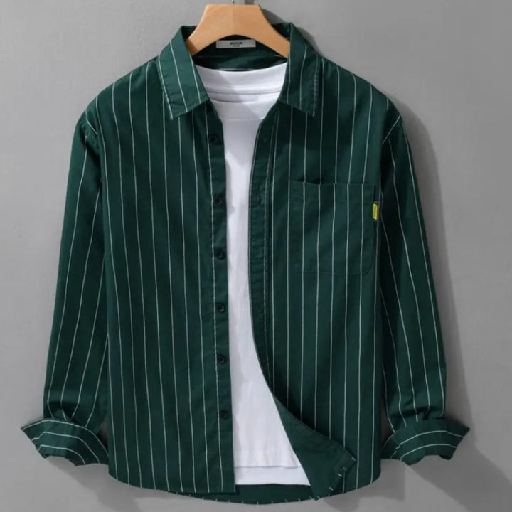 Charlie | Striped Button-Front Shirt