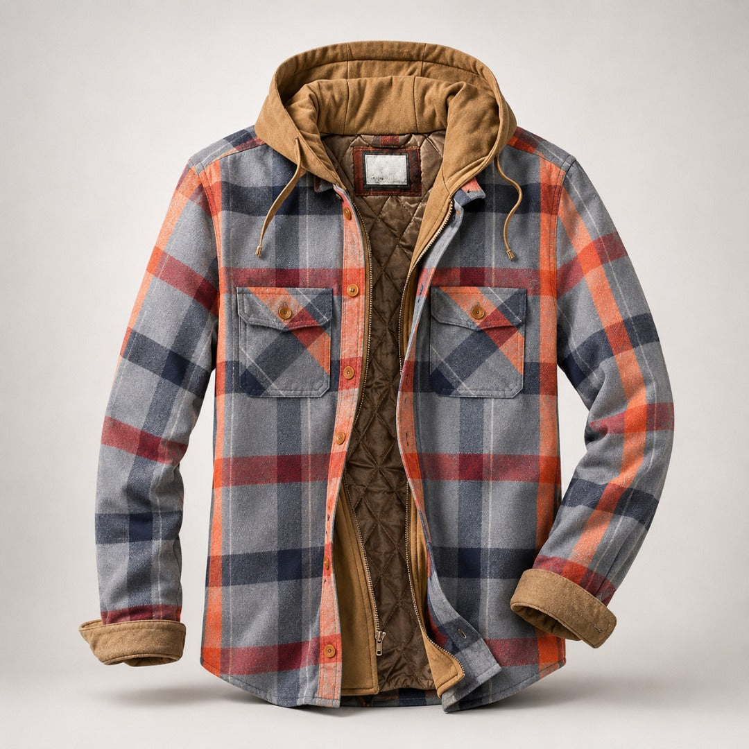 Sebastian | Checkered Patchwork Jacket