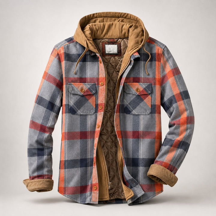 Sebastian | Checkered Patchwork Jacket
