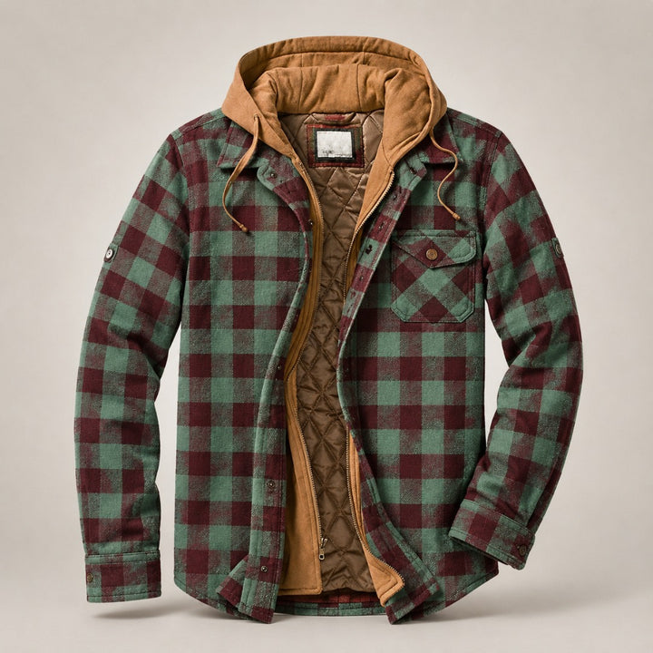 Sebastian | Checkered Patchwork Jacket