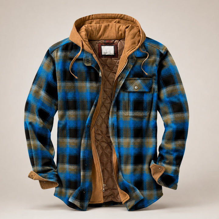 Sebastian | Checkered Patchwork Jacket
