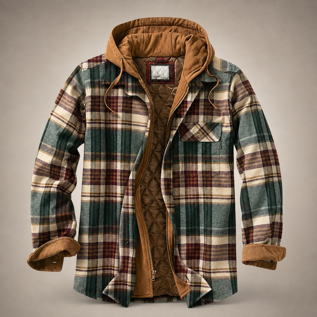 Sebastian | Checkered Patchwork Jacket