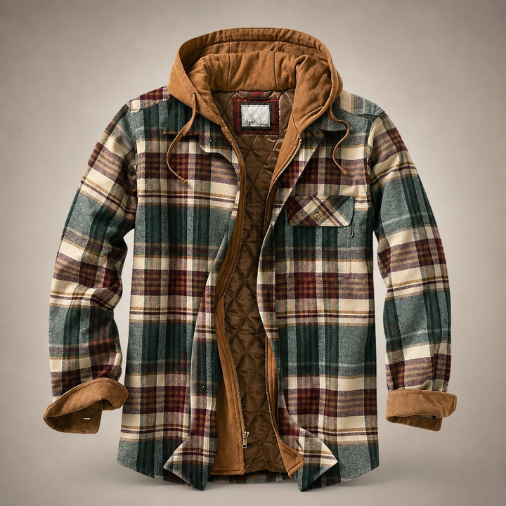 Sebastian | Checkered Patchwork Jacket
