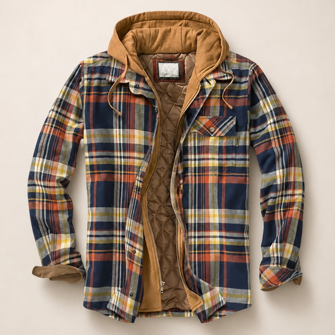 Sebastian | Checkered Patchwork Jacket