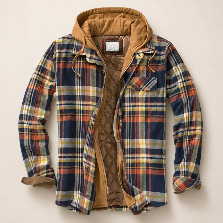 Sebastian | Checkered Patchwork Jacket