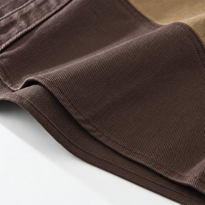 Silas | Colourblock Workwear Shirt