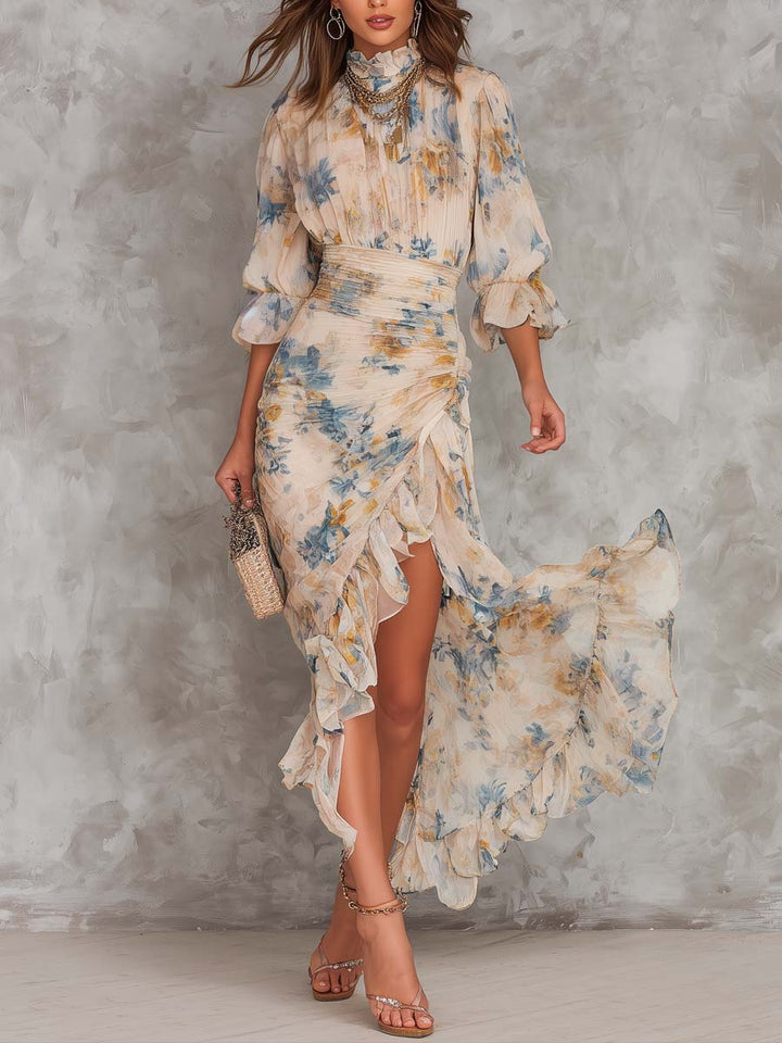 Euphemia Painterly Floral Maxi Dress