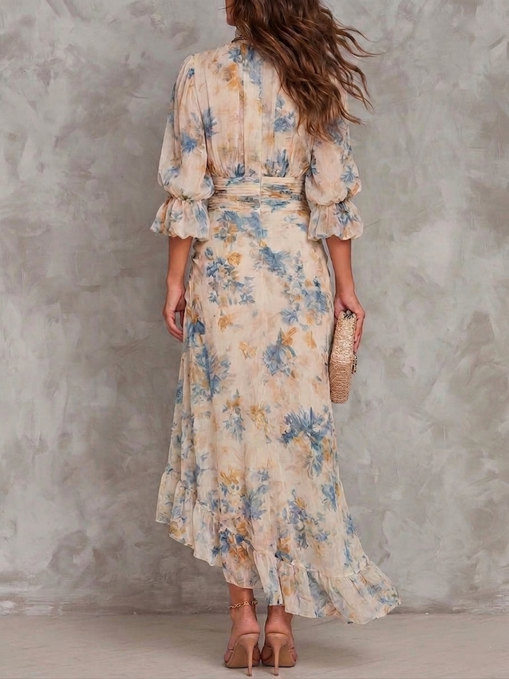 Euphemia Painterly Floral Maxi Dress