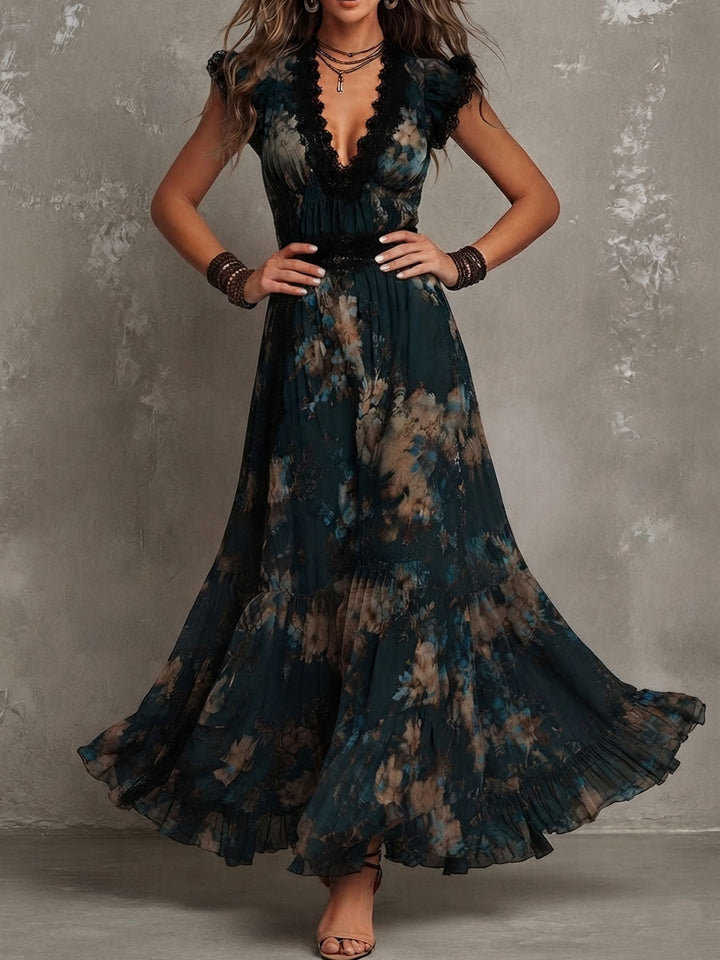 Agatha Floral Maxi Dress