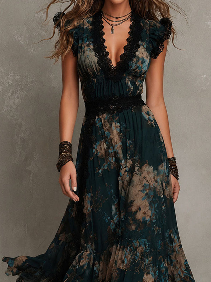 Agatha Floral Maxi Dress