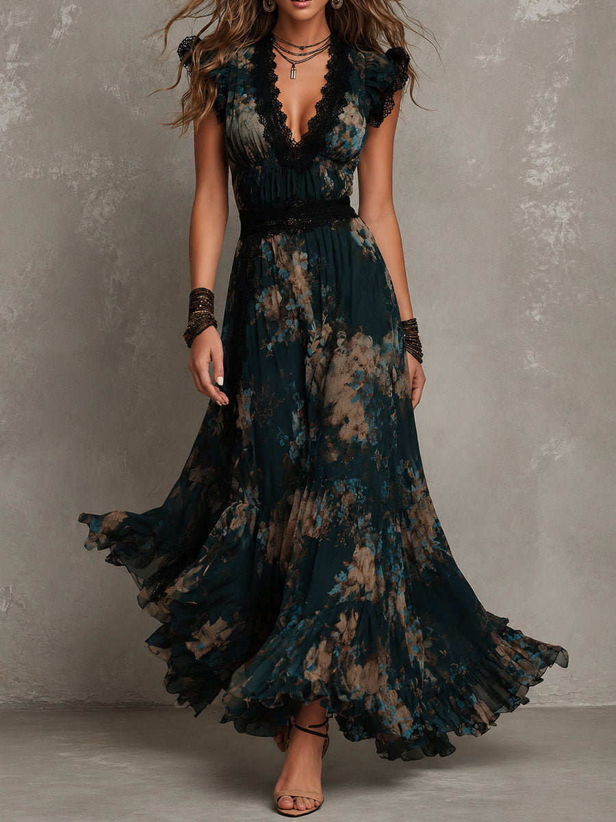 Agatha Floral Maxi Dress