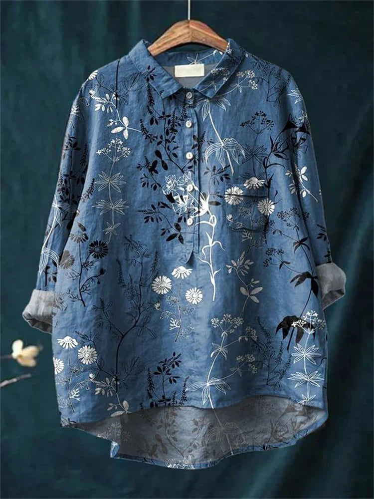 Sophina™ | Vintage Cotton Shirt