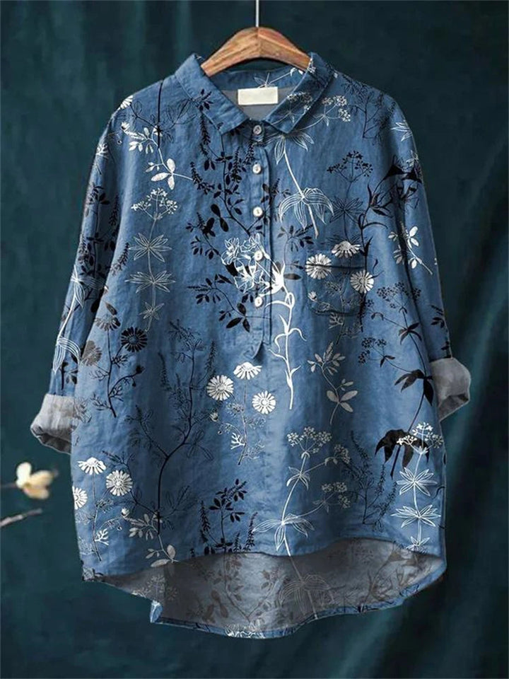 Sophina™ | Vintage Cotton Shirt