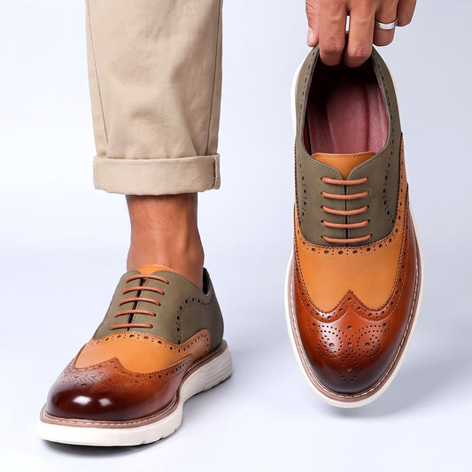 Bernard Leather Oxford Shoes - detail