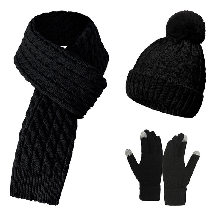 Aurora | Winter 3-Piece Hat, Scarf &amp; Gloves Set