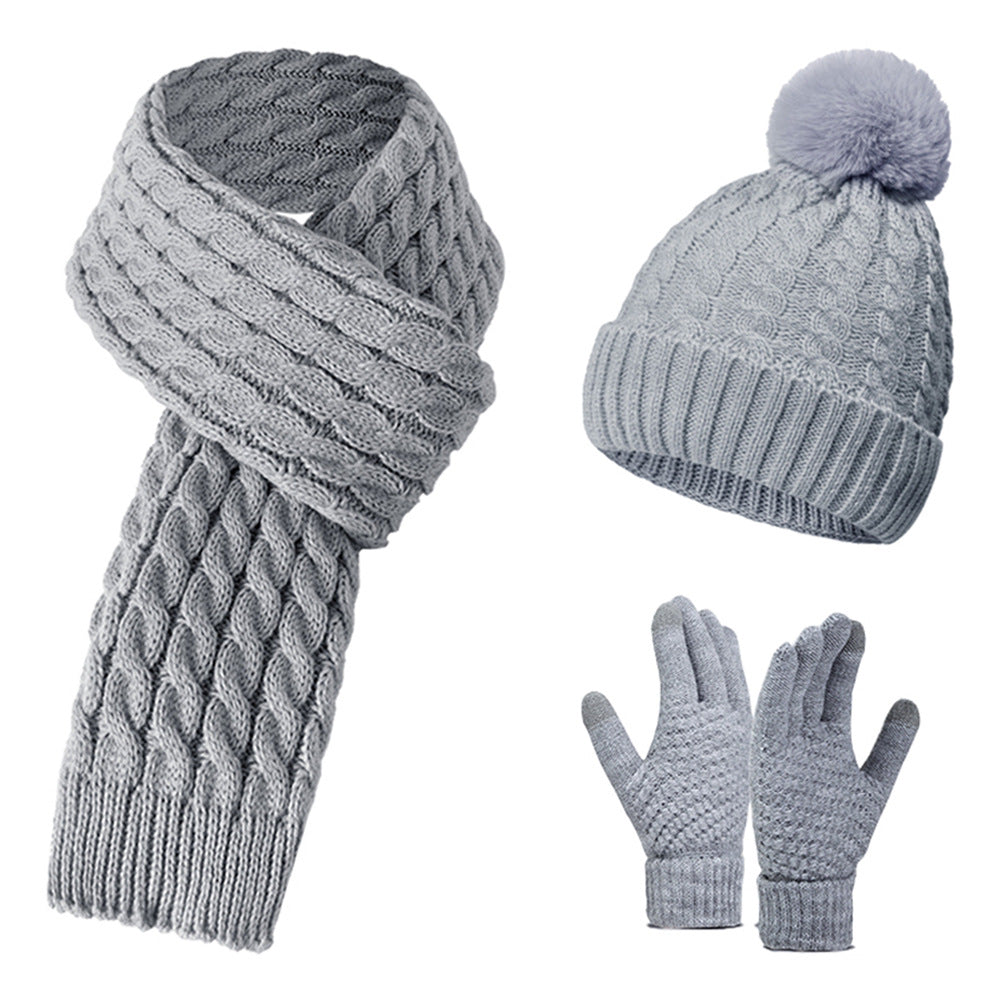 Aurora | Winter 3-Piece Hat, Scarf &amp; Gloves Set