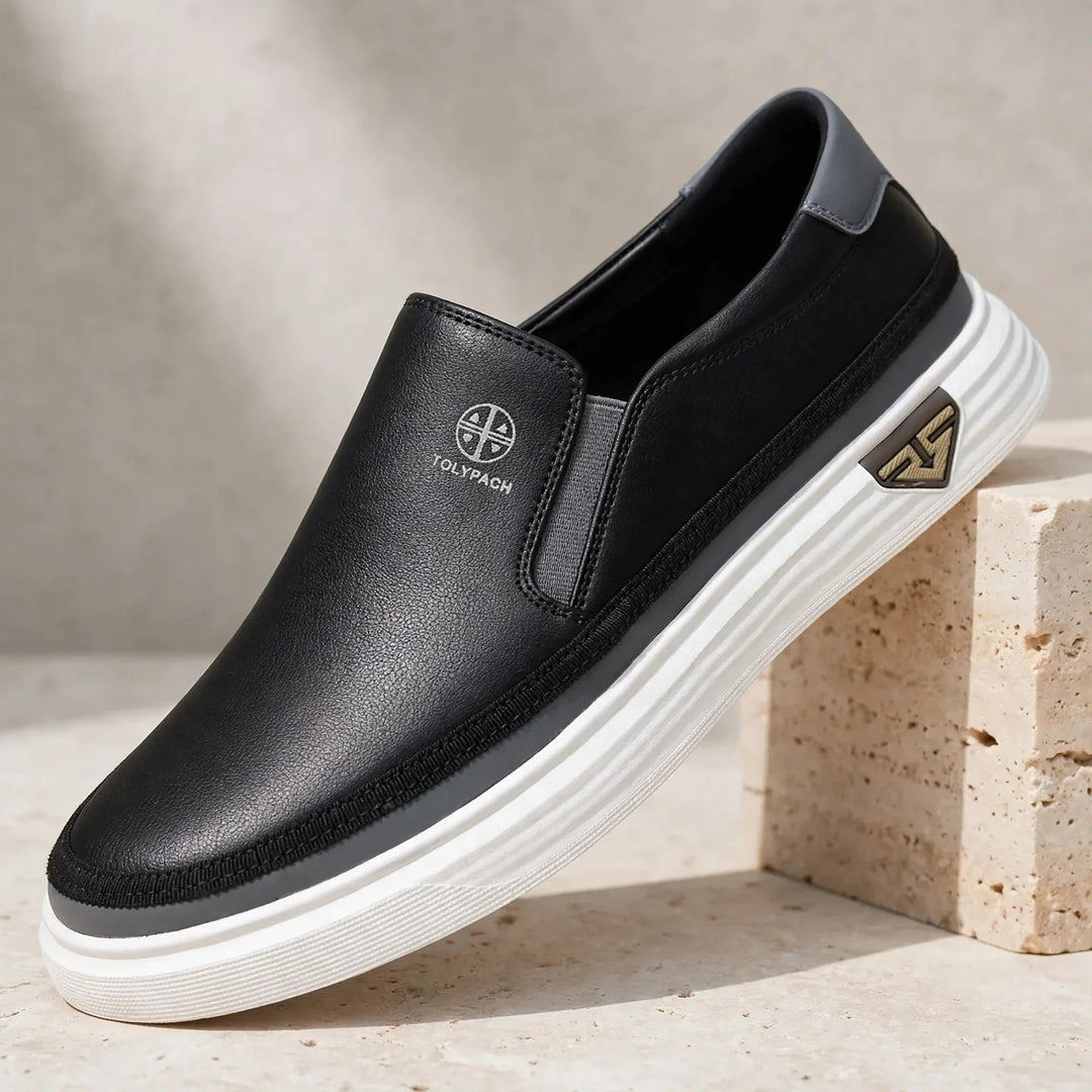 Albert Slip-On Leather Sneakers