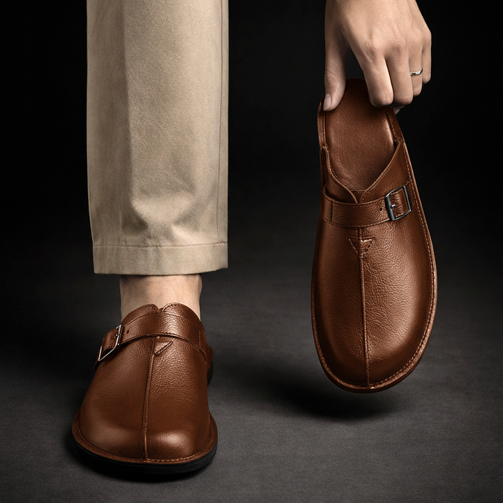 Ambrose Buckle Mules