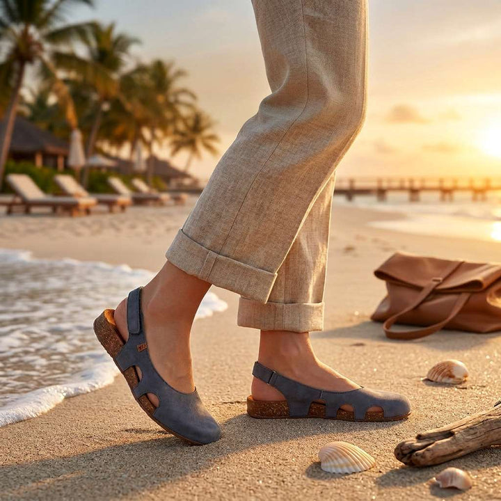 Deborah Cushioned Adjustable Sandals