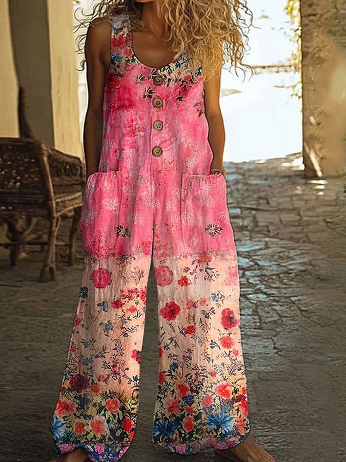 Mia | Casual Vintage Jumpsuit