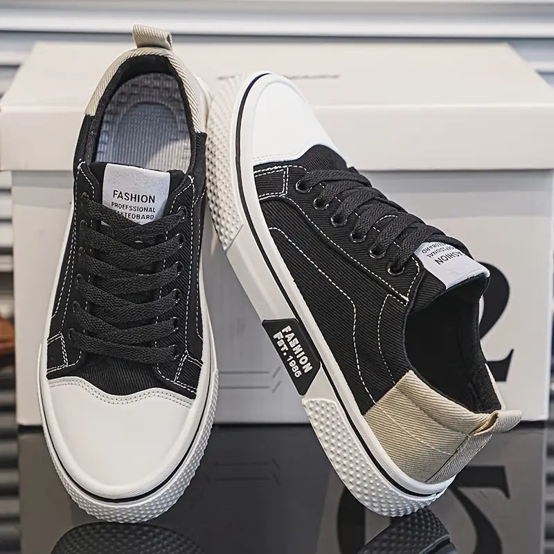 Diego Casual Comfort Sneakers - Black