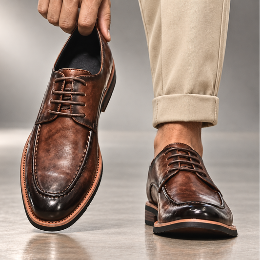 Thomas | Classic Lace-Up Derby Shoes