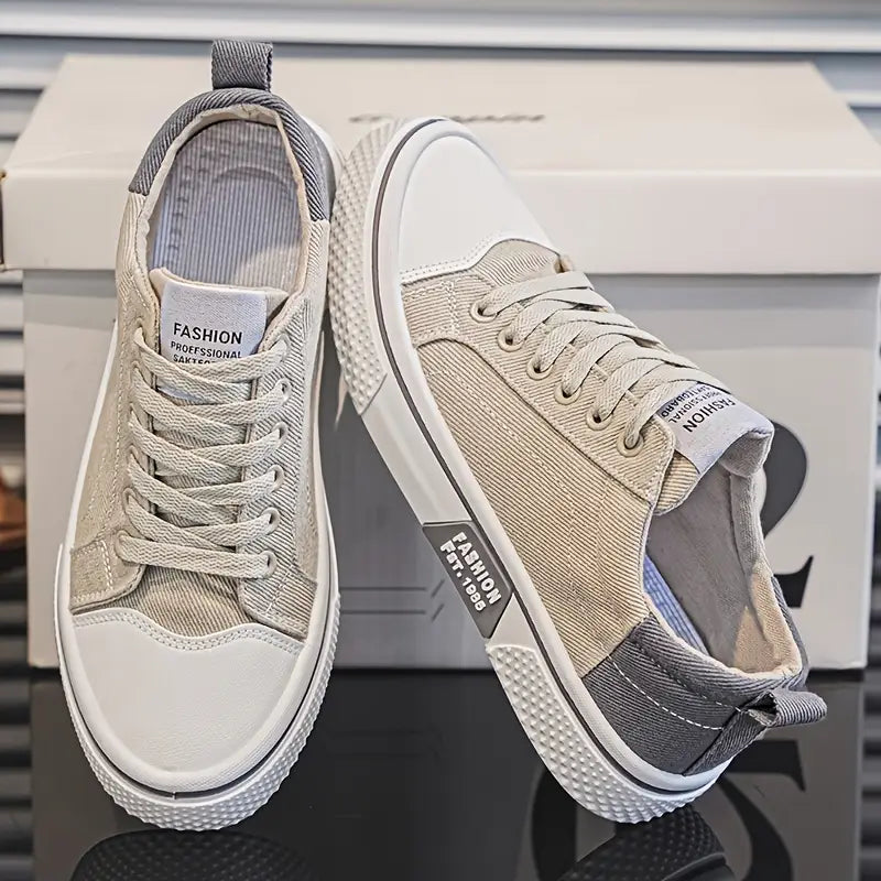 Diego Casual Comfort Sneakers - Beige