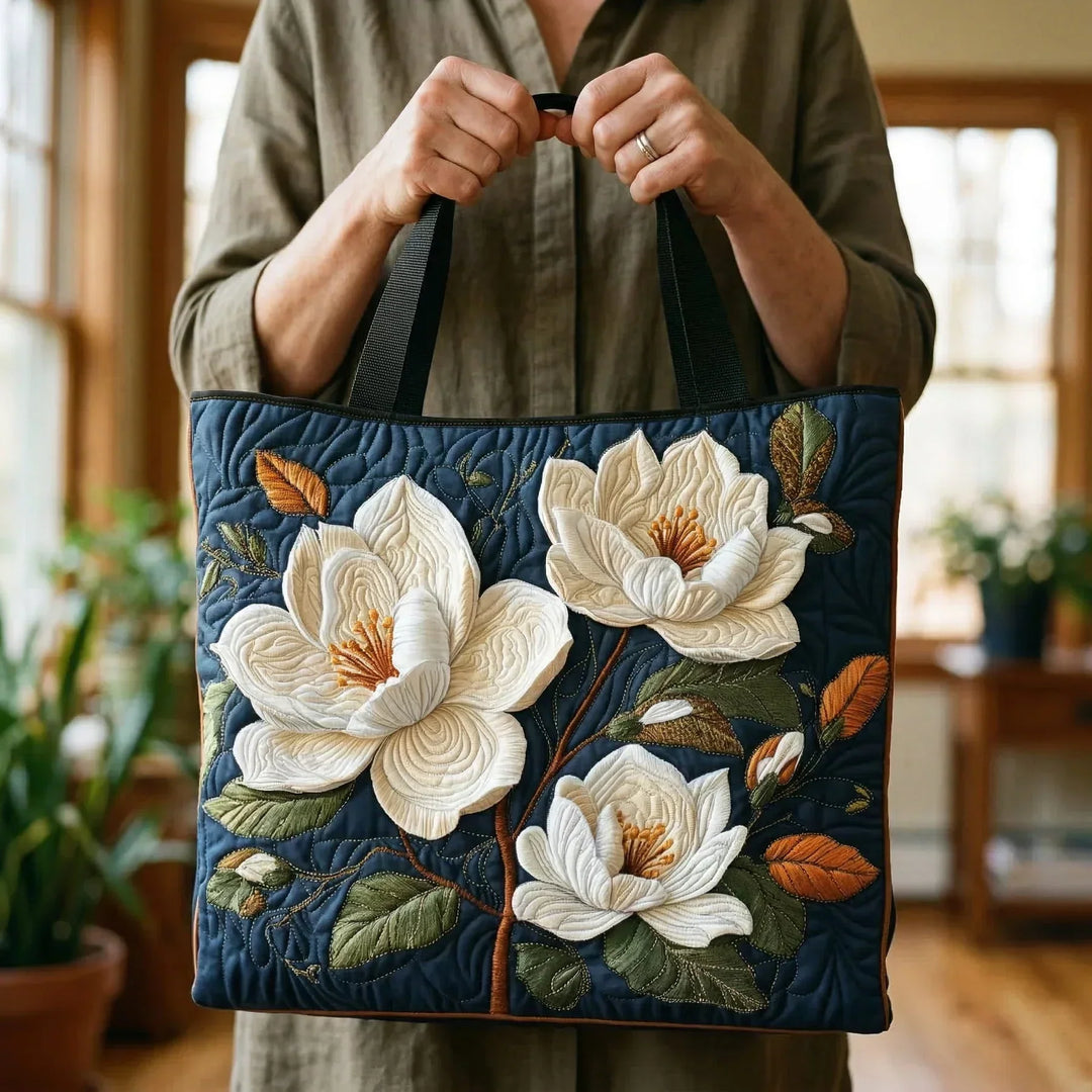 Tote Padded Bag - Delicate Magnolia