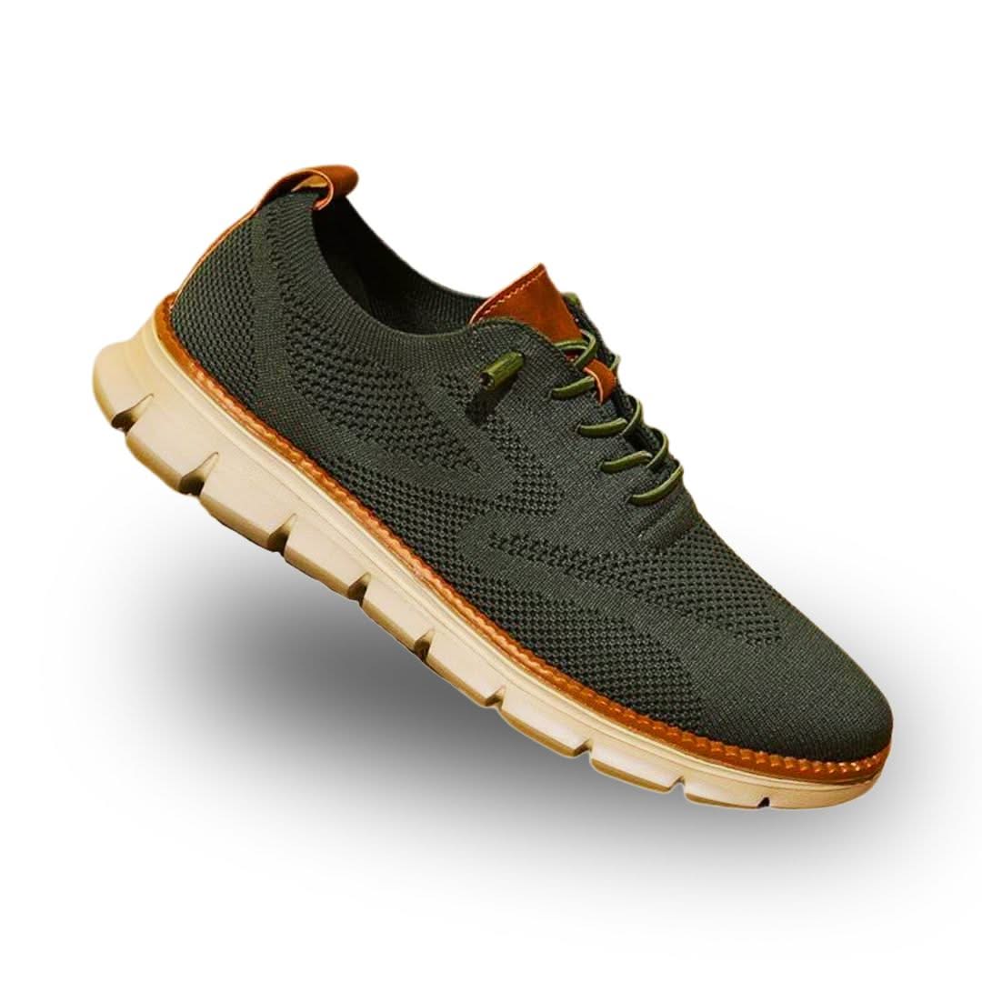 Gijs All-Day Orthopaedic Walking Shoe - Olive