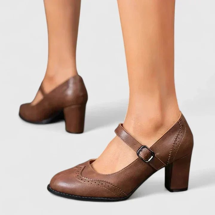 Imogen | Block-Heel Mary Janes