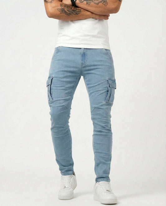 Reggie Stretch Cargo Trousers