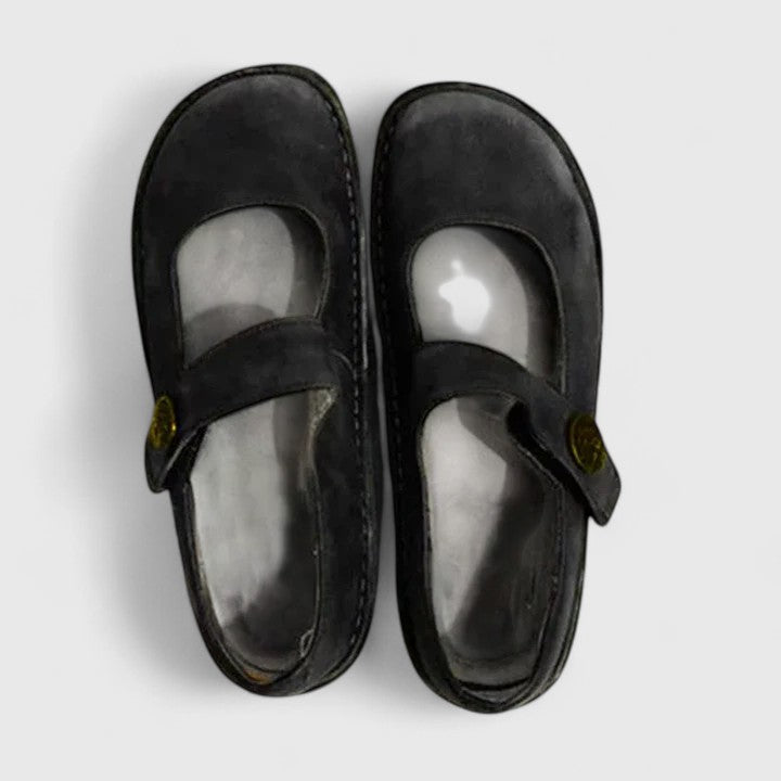 Alice | Patina Leather Mary Janes