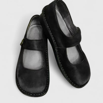 Alice | Patina Leather Mary Janes
