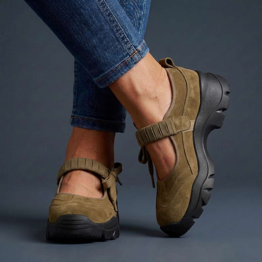 Veronica Cushioned Adjustable Loafers