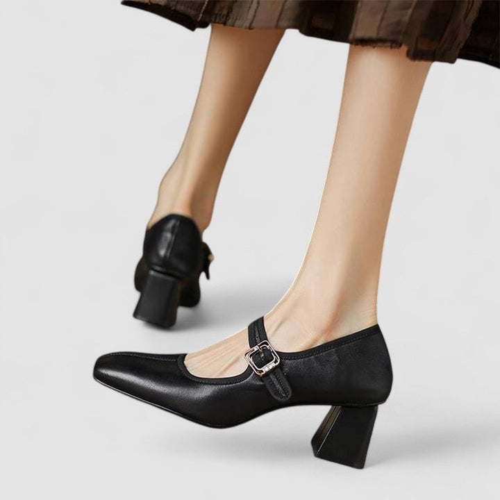 Catherine | Elegant Heeled Mary Janes